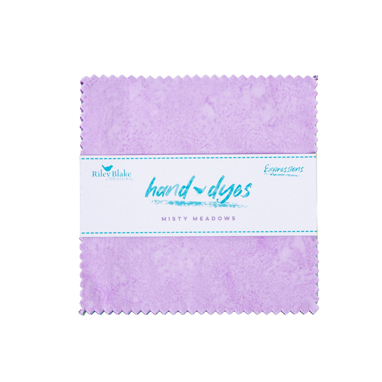 Batiks Hand-Dyes Misty Meadows 5in Squares, 42pcs/bundle