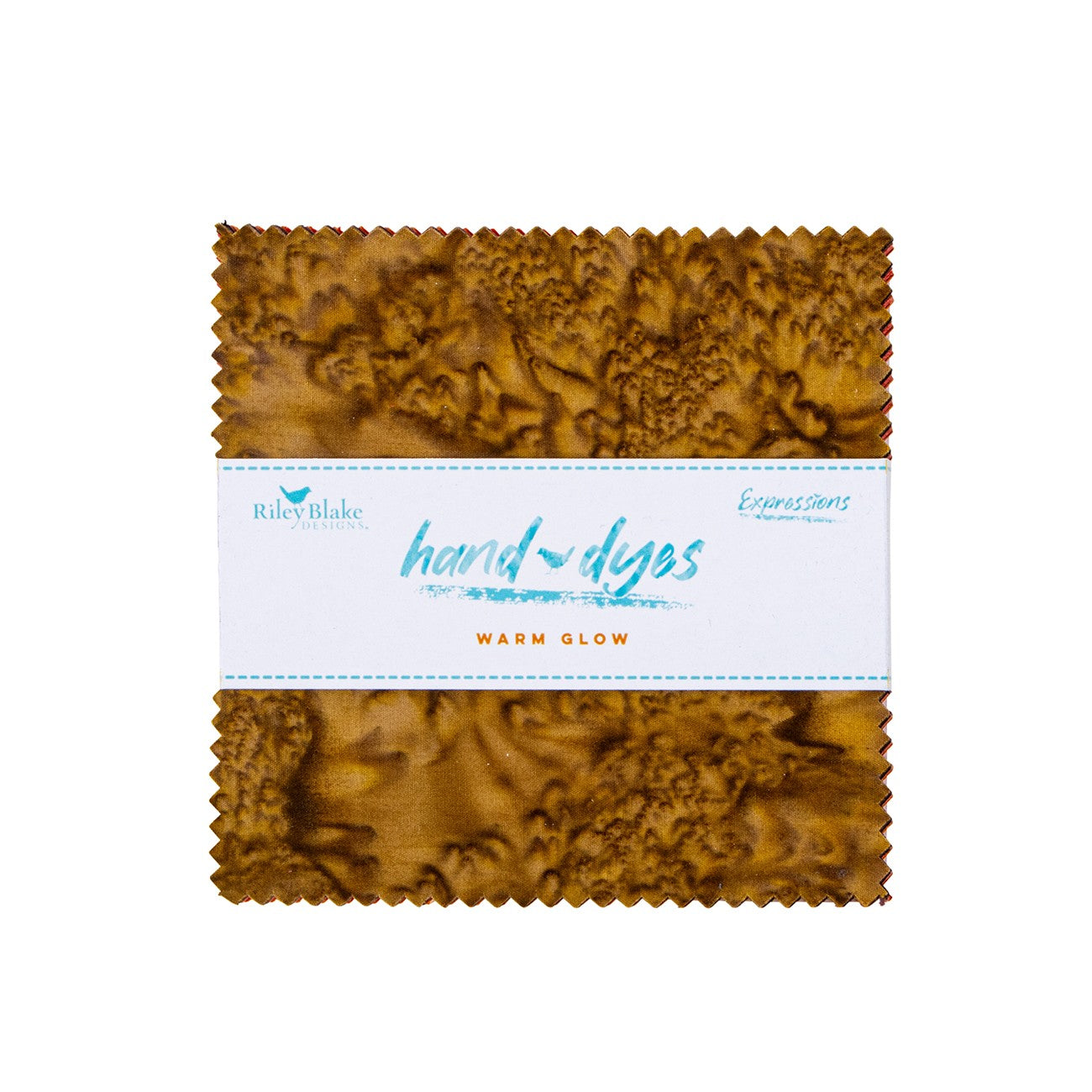 Batiks Hand-Dyes Warm Glow 5in Squares, 42pcs/bundle