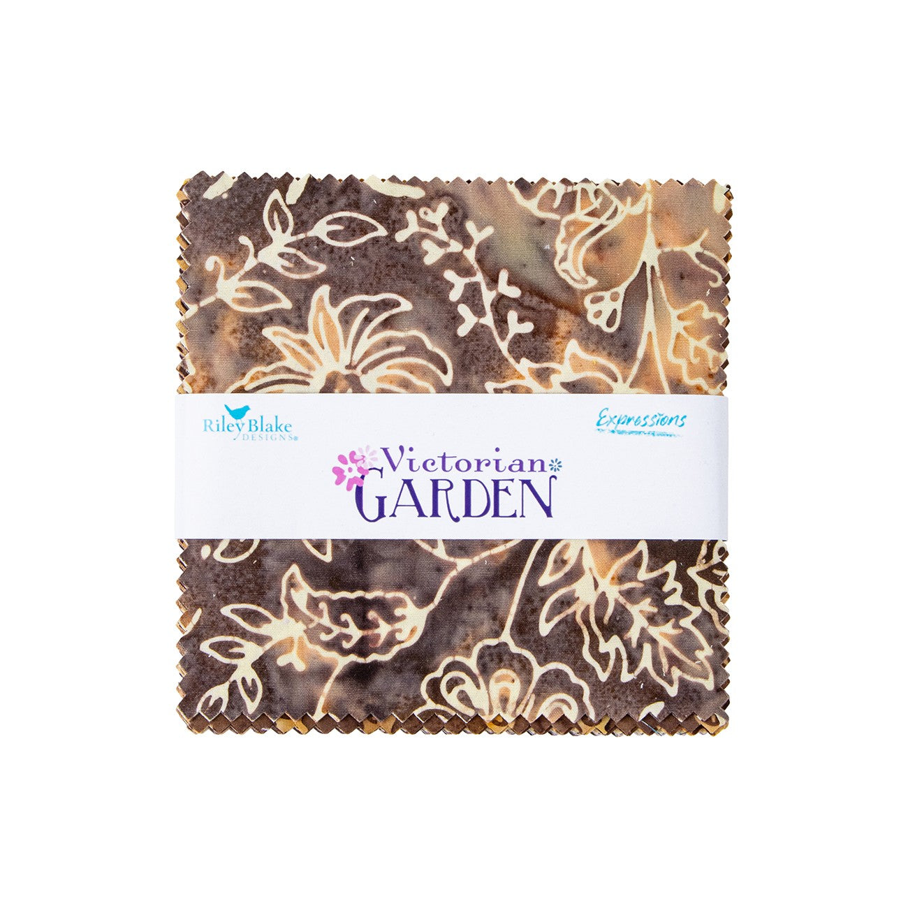 Batiks Victorian Garden 5 Inch Stacker B, 42pcs/bundle