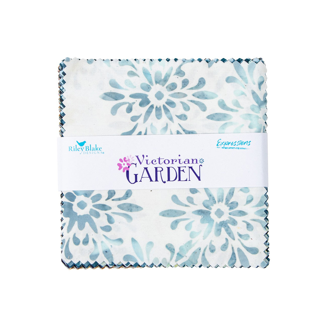Batiks Victorian Garden 5 Inch Stacker C, 42pcs/bundle