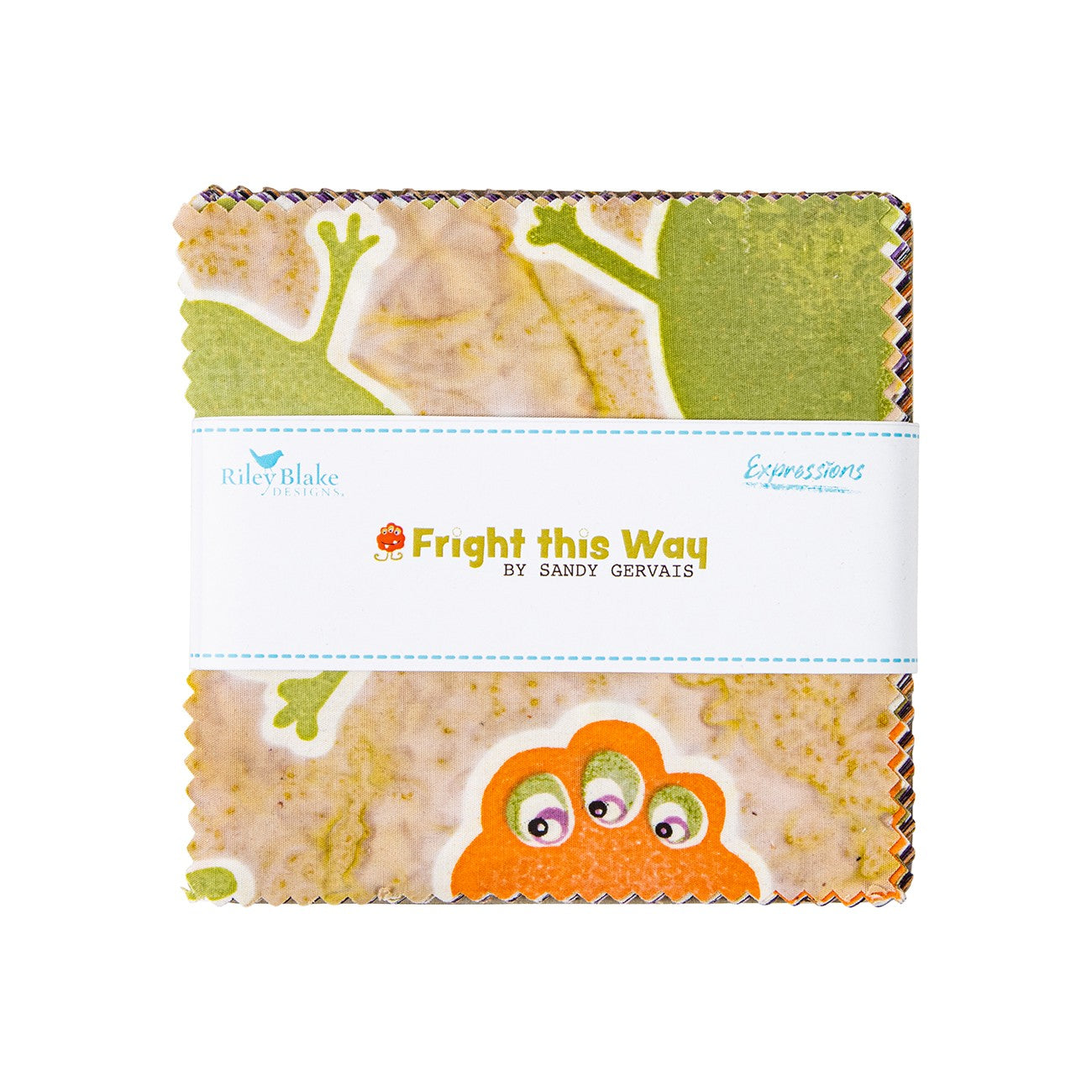 Batiks Fright This Way 5in Squares, 42pcs/bundle