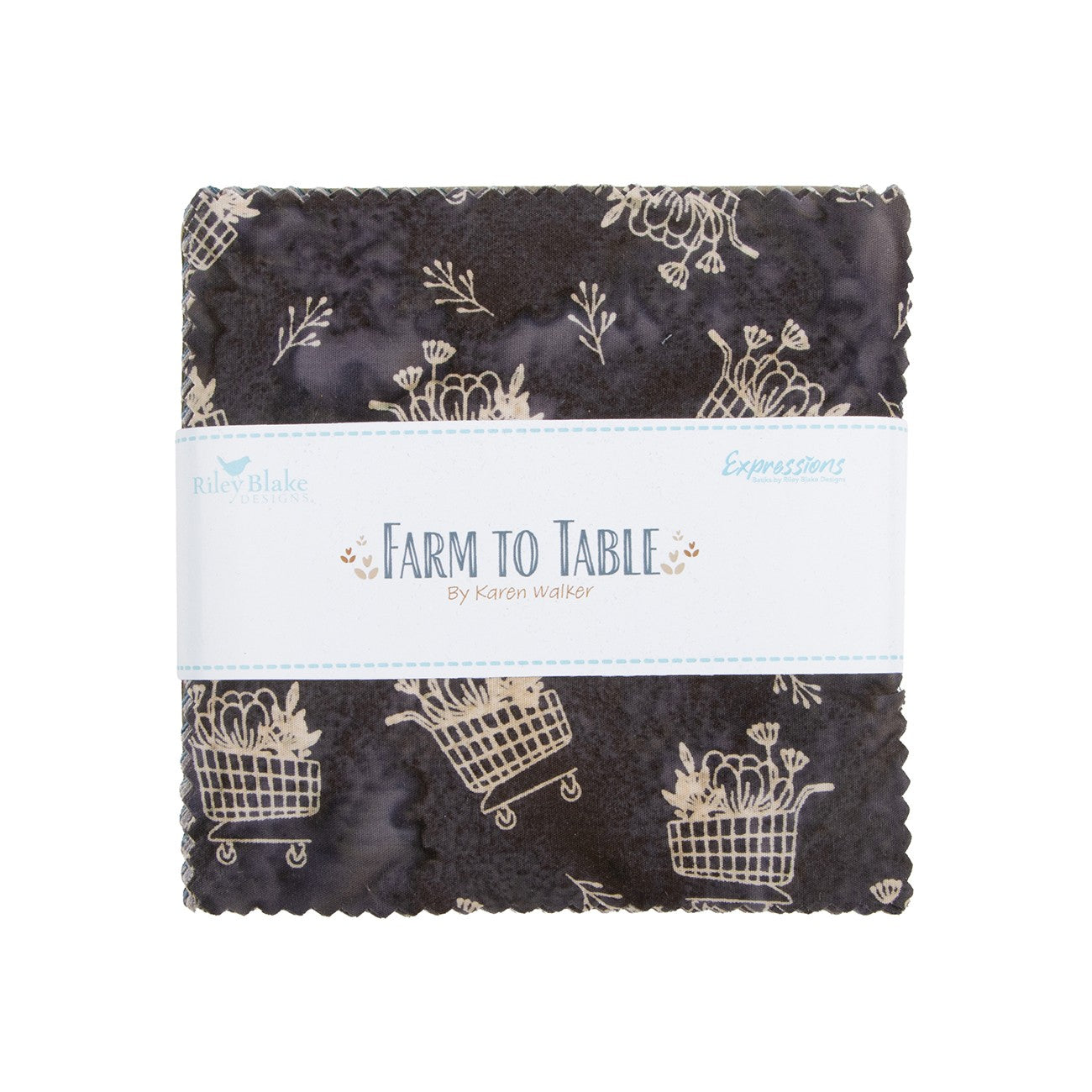 Batiks Farm to Table 5 Inch Stacker, 42pcs