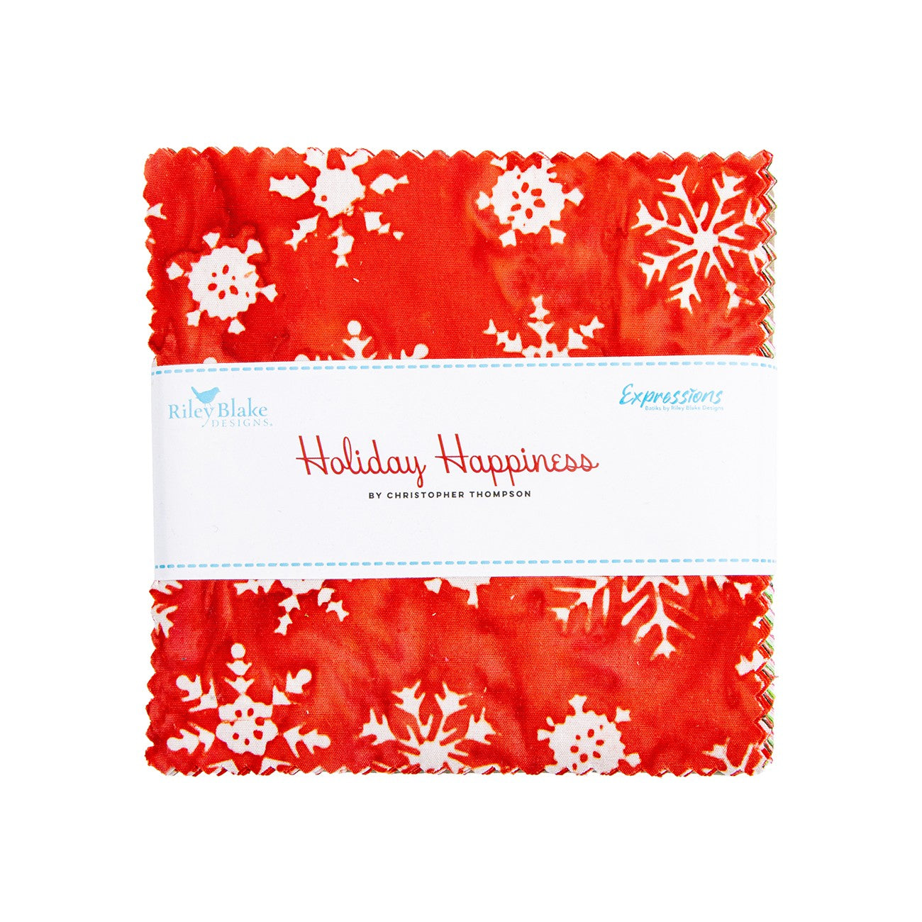Batiks Holiday Happiness 5in Squares 42 Pcs.