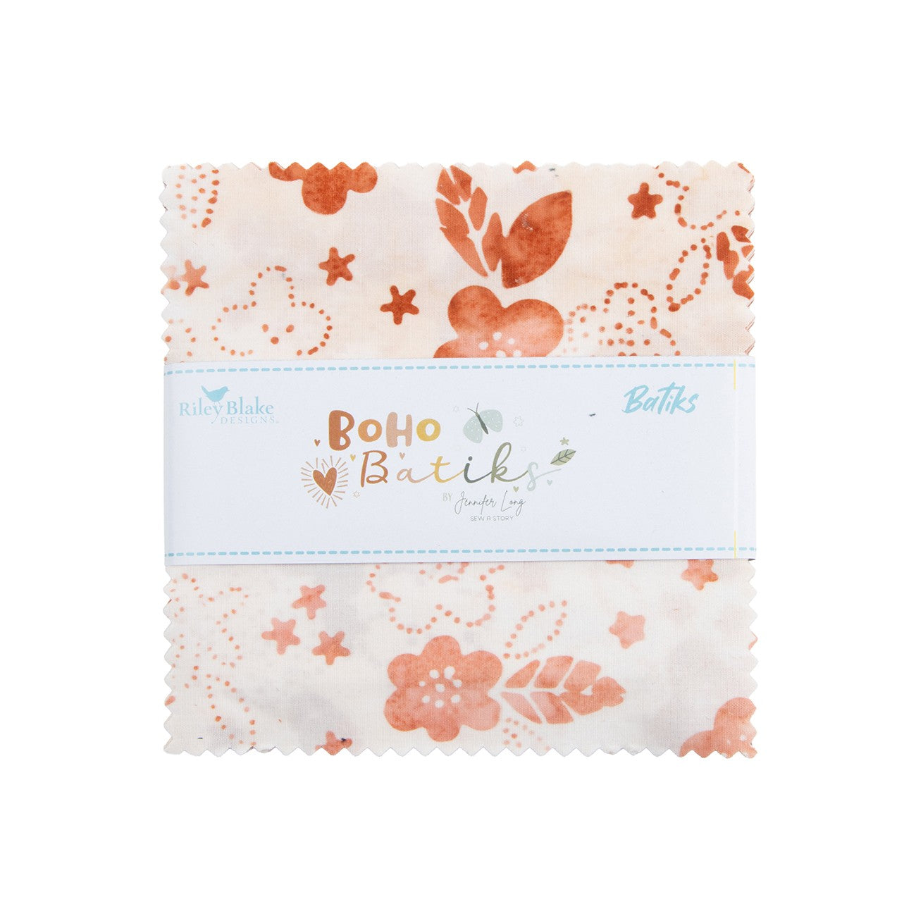 Batiks Boho Batiks 5in Squares, 42pcs