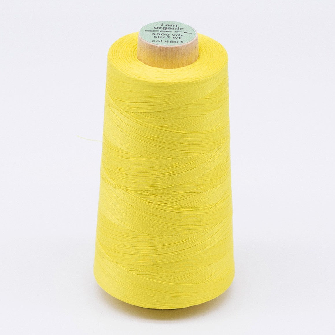 Scanfil Organic Cotton Thread 50wt Solid 5,000yd Illuminating