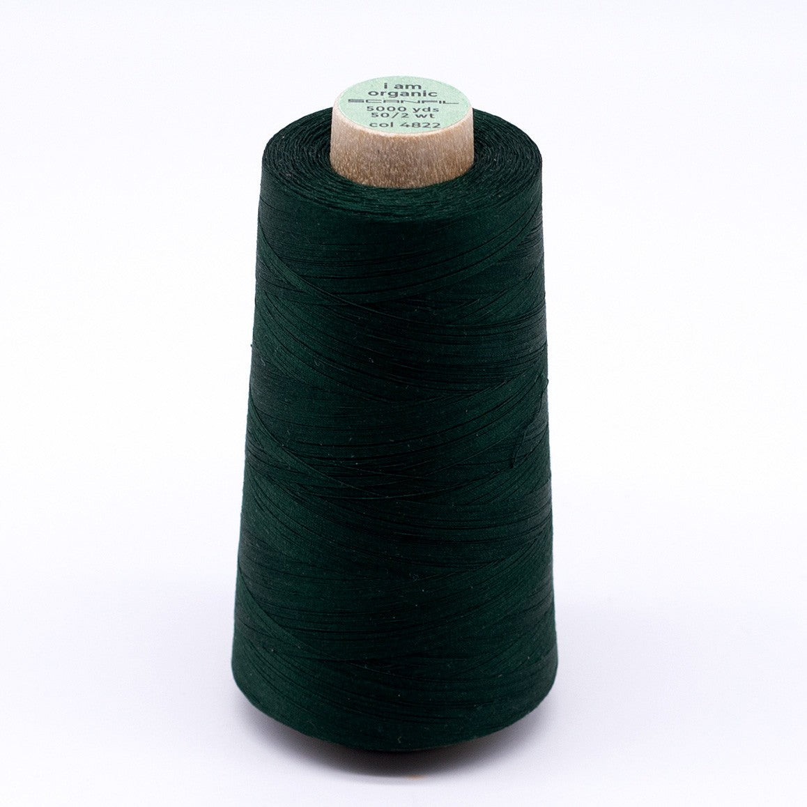 Scanfil Organic Cotton Thread 50wt Solid 5,000yd Mountain View