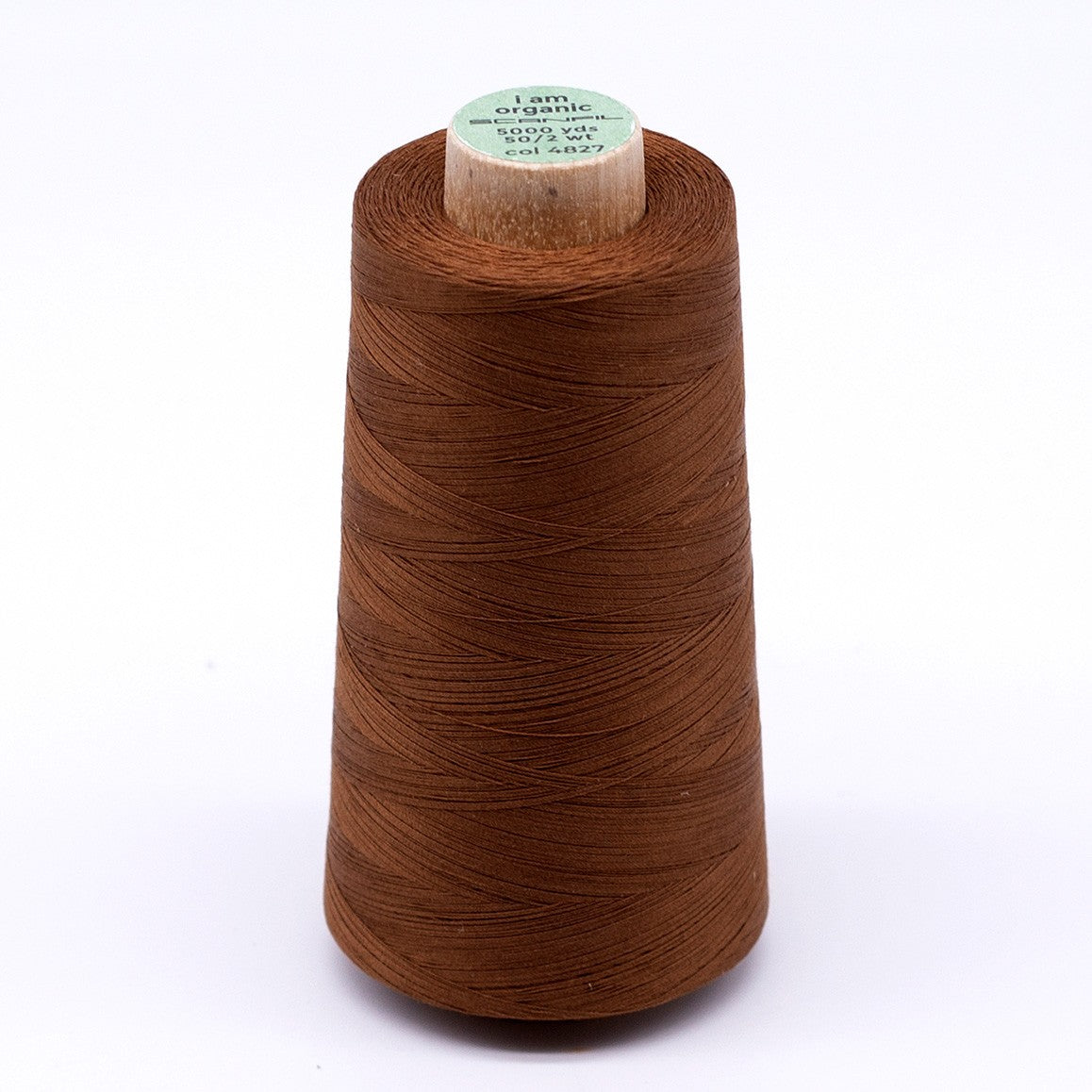 Scanfil Organic Cotton Thread 50wt Solid 5,000yd Cathay Spice