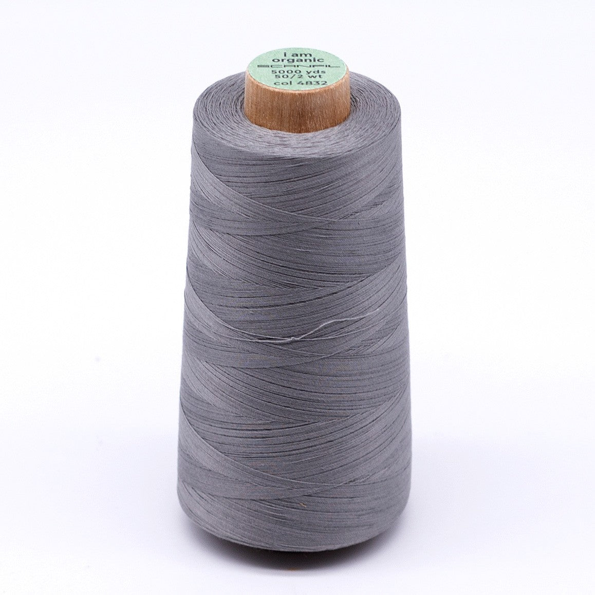 Scanfil Organic Cotton Thread 50wt Solid 5,000yd Limestone