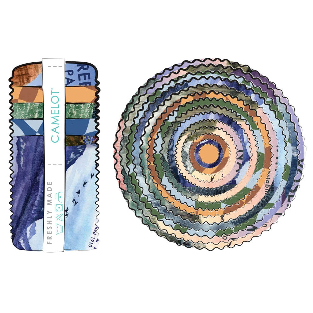 2.5in Strips National Parks, 40pcs/bundle
