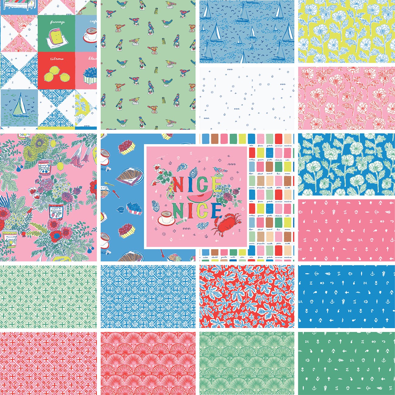 10in Squares,42pcs/bundle Organic
