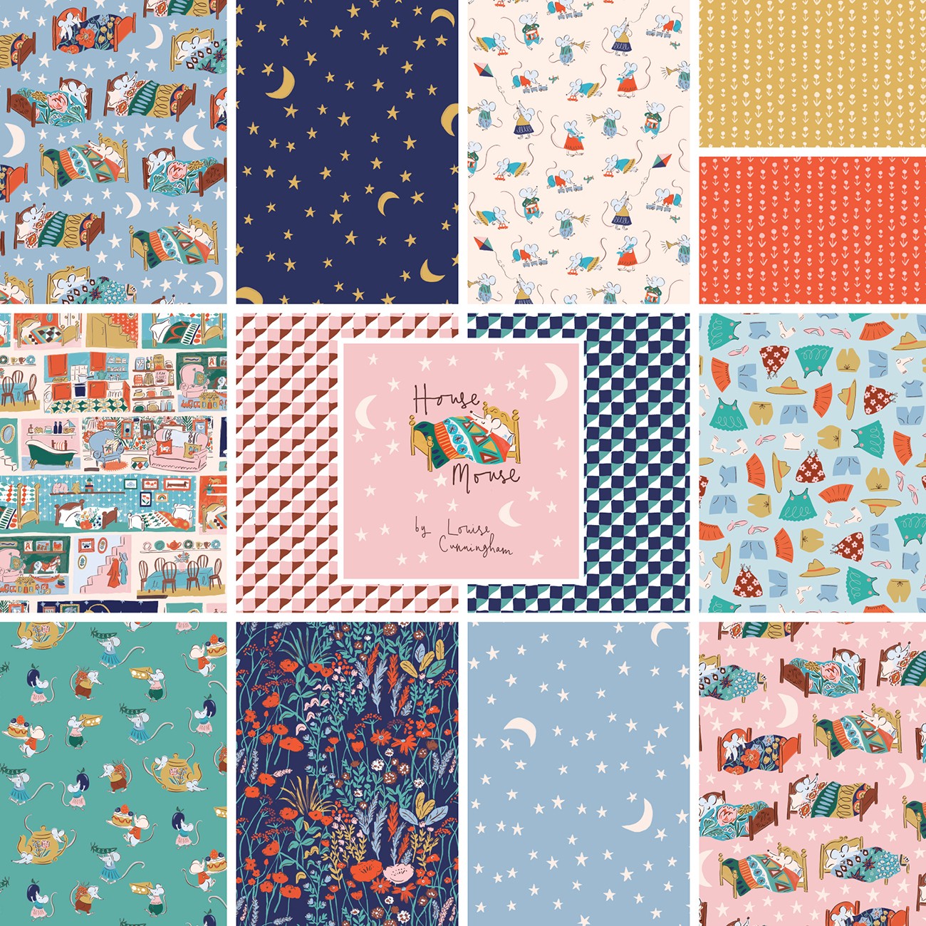 10in Squares,42pcs/bundle Organic