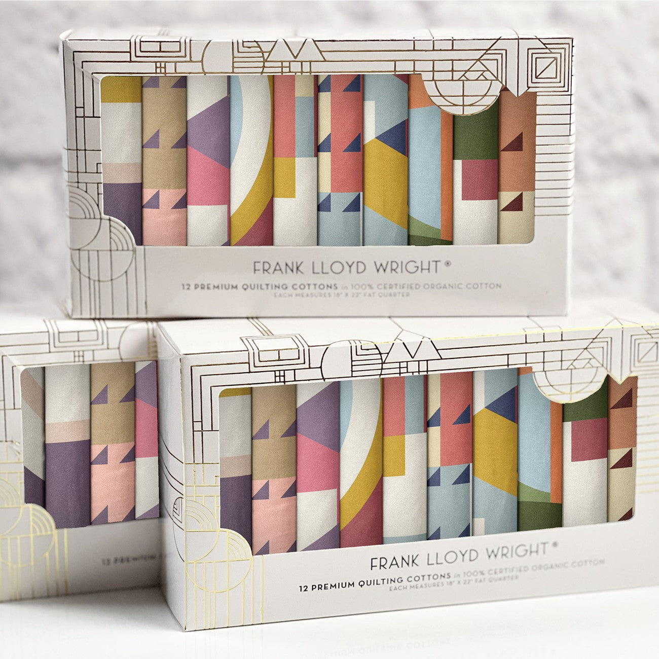 American Bold Fat Quarter Gift Box, 12pc