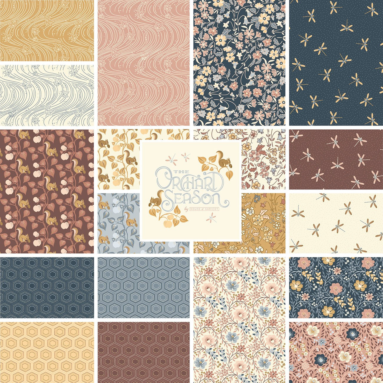 10In Squares The Orchard Season 42Pcs/Bundle