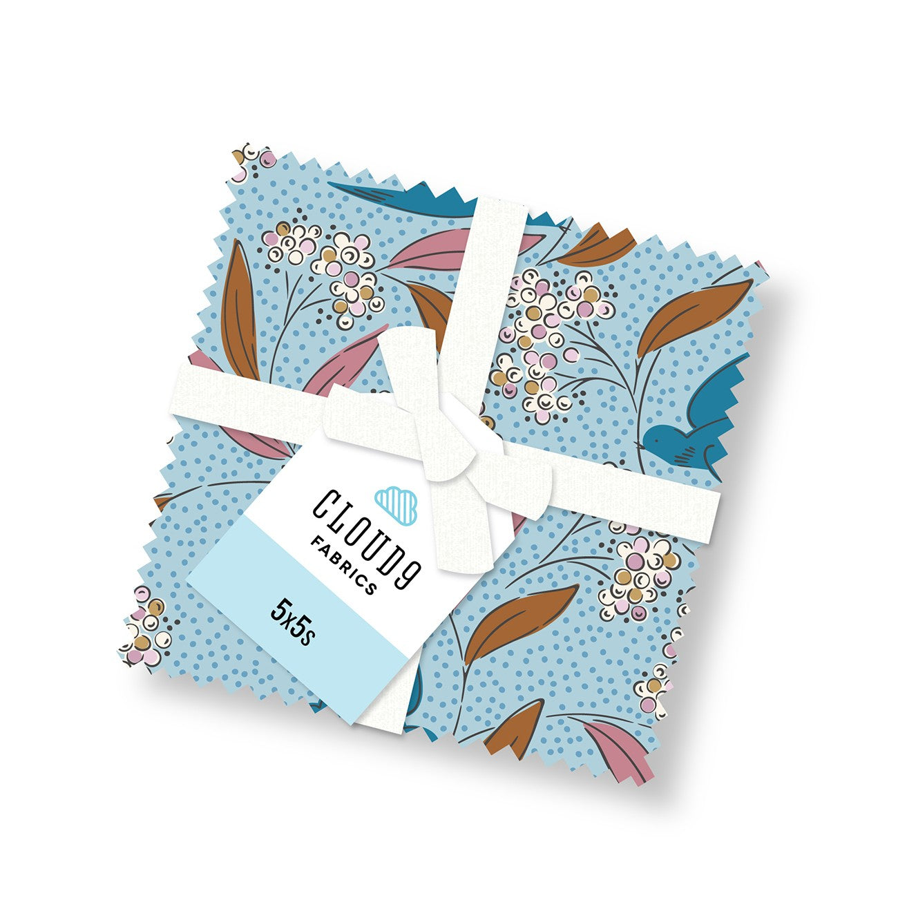 Blossom and Dot 5x5 organic cotton