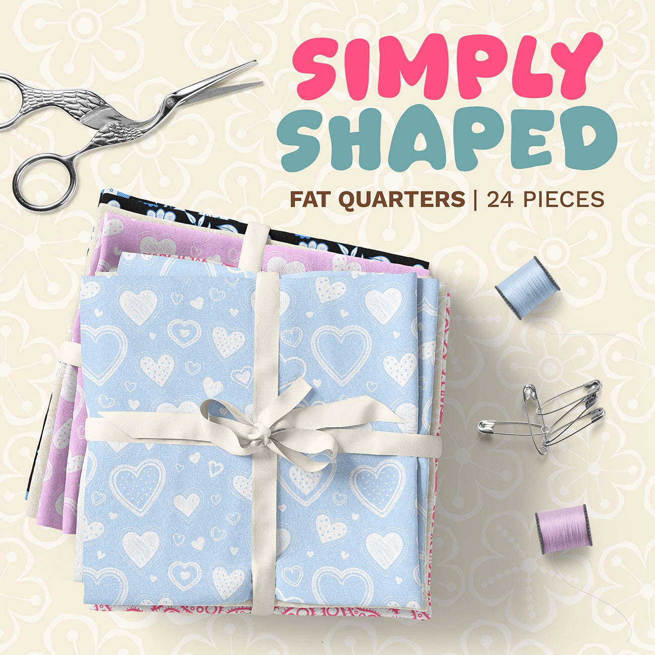 Simply Shaped Fat Quarter Pack - 24 FQs