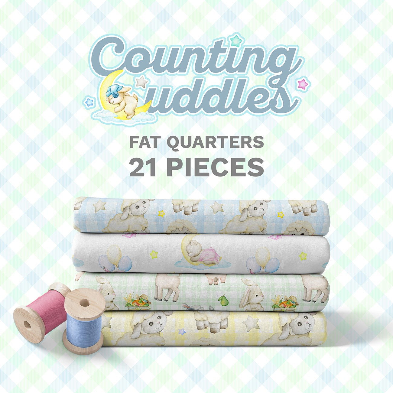 Counting Cuddles Fat Quarter Pack - 21 FQs