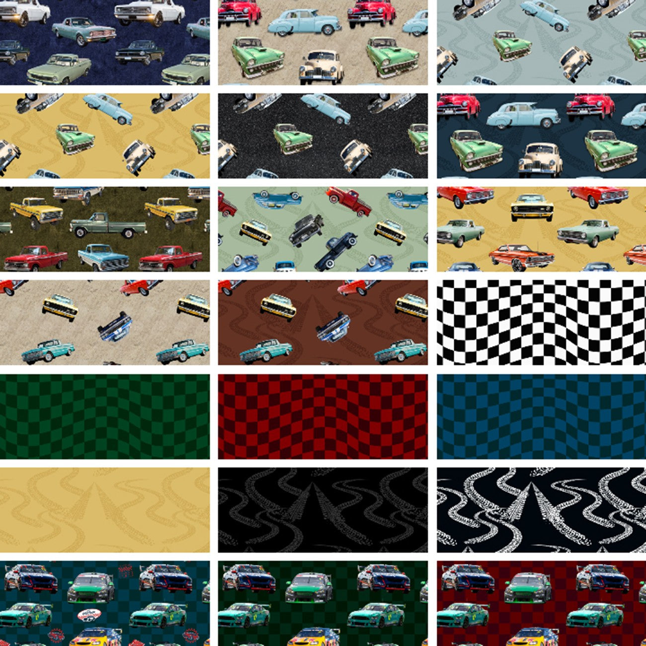 Full Throttle Classics Fat Quarter Pack Full Range - 21 FQs