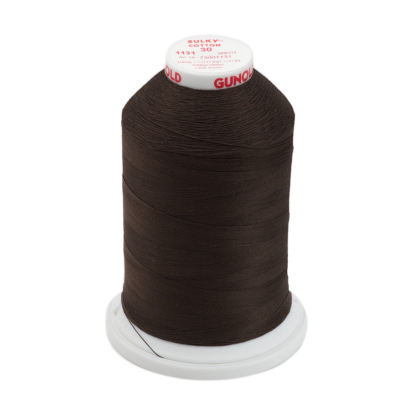 Cotton Thread 2-ply 30wt 400d 3200yds Cloister Brown