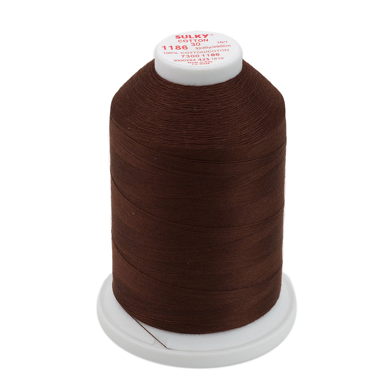 Cotton Thread 2-ply 30wt 400d 3200yds Sable Brown