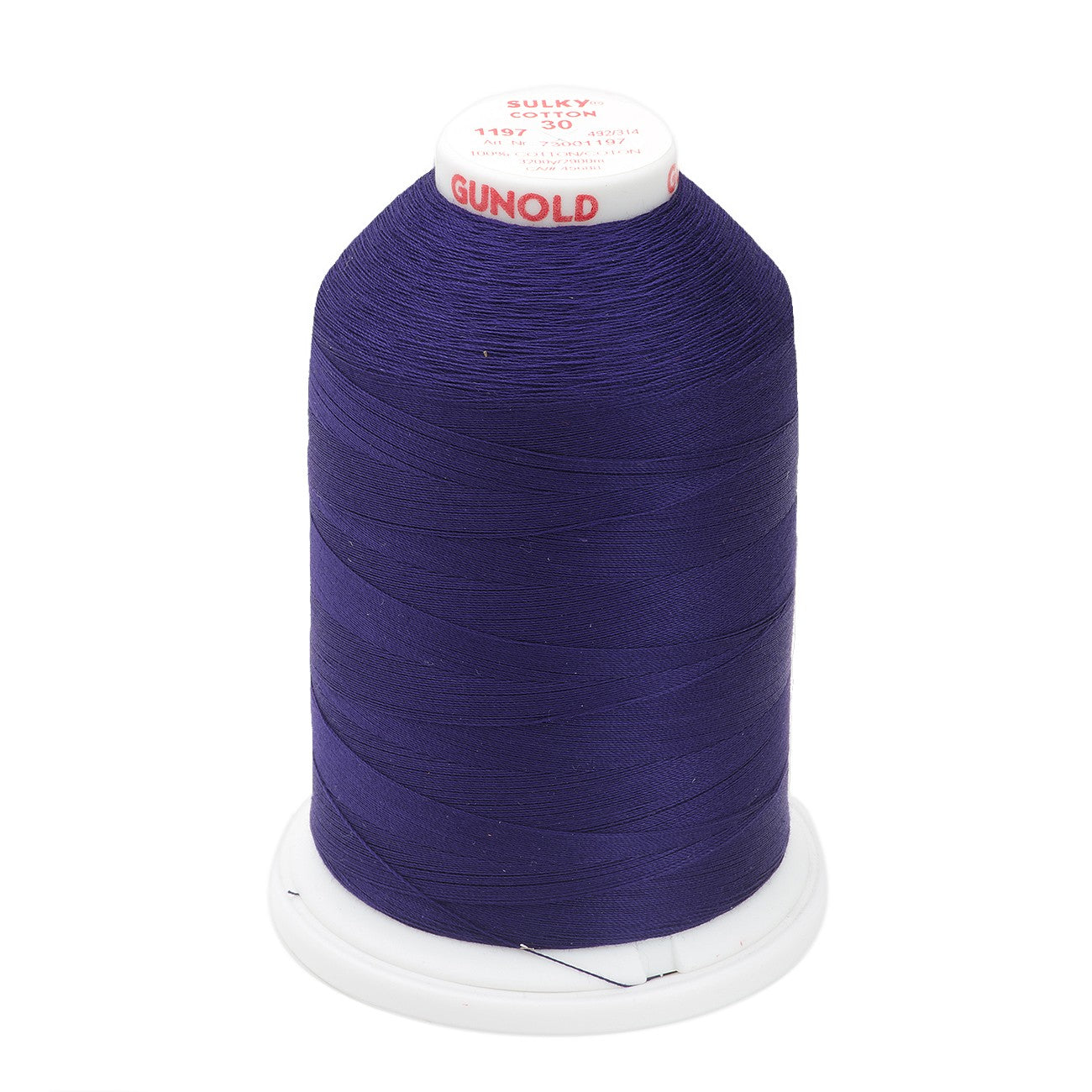 Cotton Thread 2-ply 30wt 400d 3200yds Medium Navy