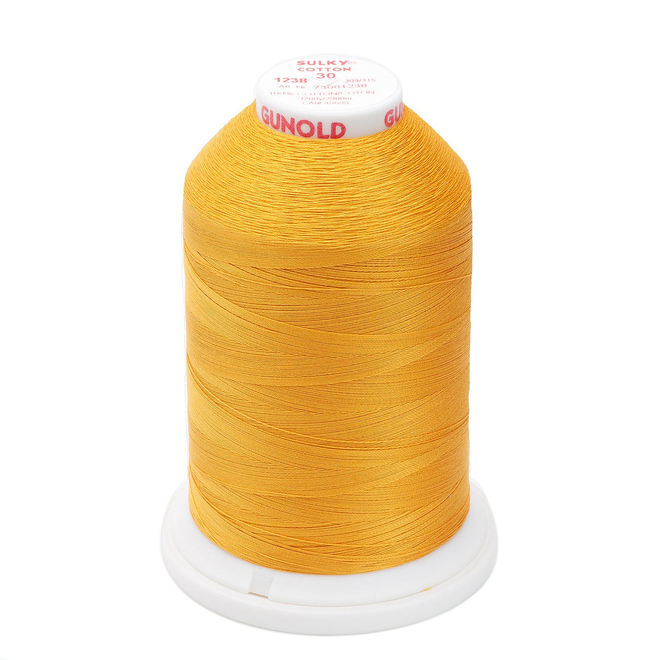Cotton Thread 2-ply 30wt 400d 3200yds Orange Sunrise