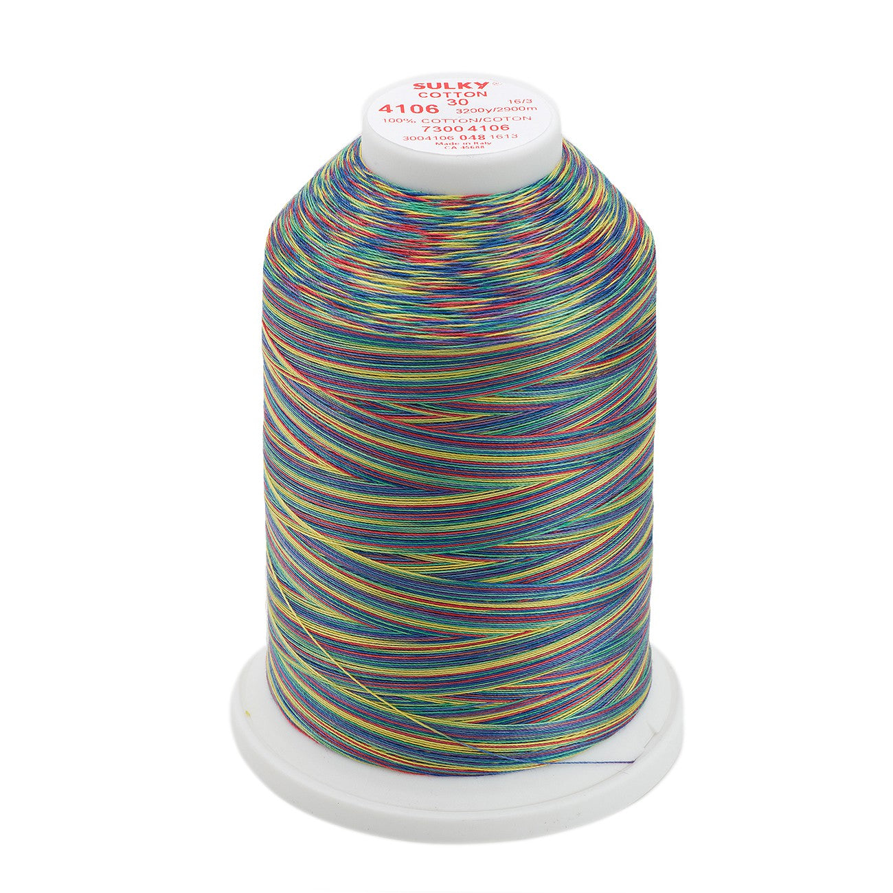 Blendables Cotton Thread 2-ply 30wt 400d 3200yds Primaries