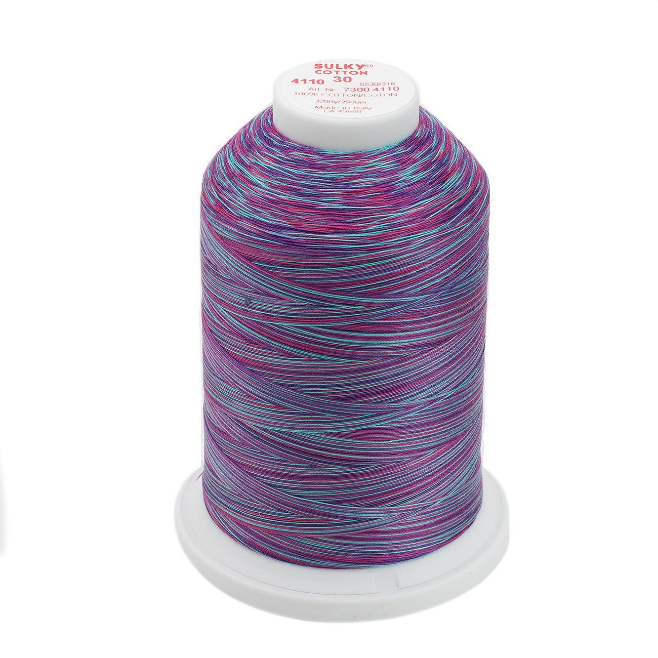 Blendables Cotton Thread 30wt 3200yds Light Jewels
