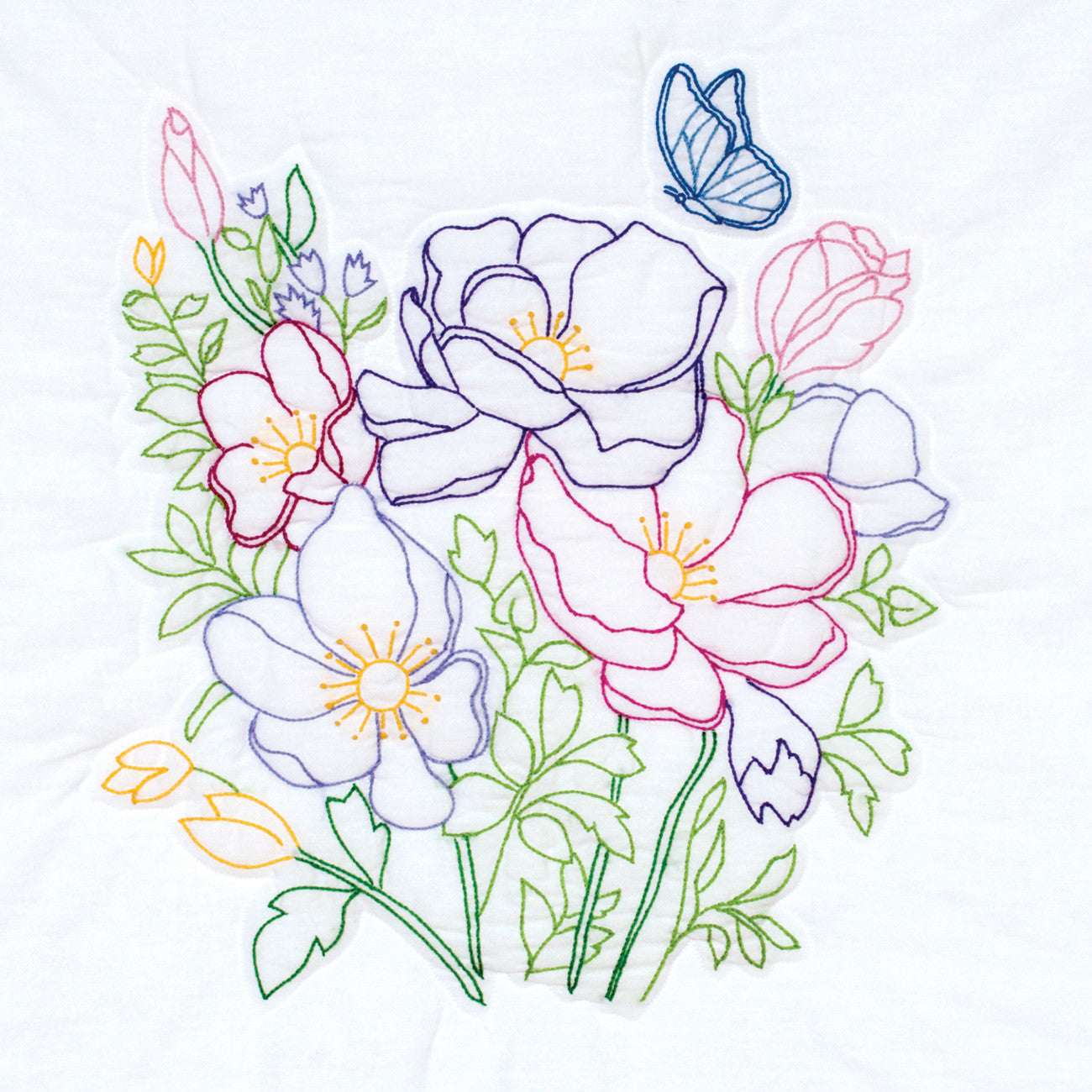 Wildflowers 18in Quilt Squares
