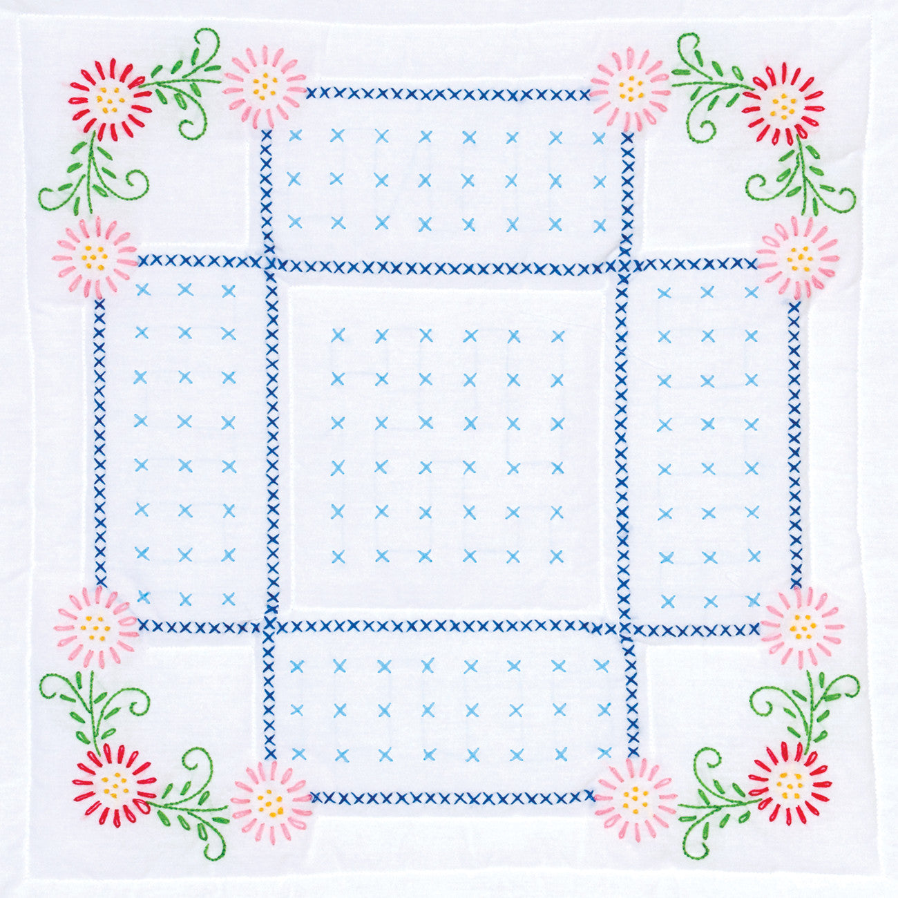 Shades Of Blue 18" Quilt Blocks