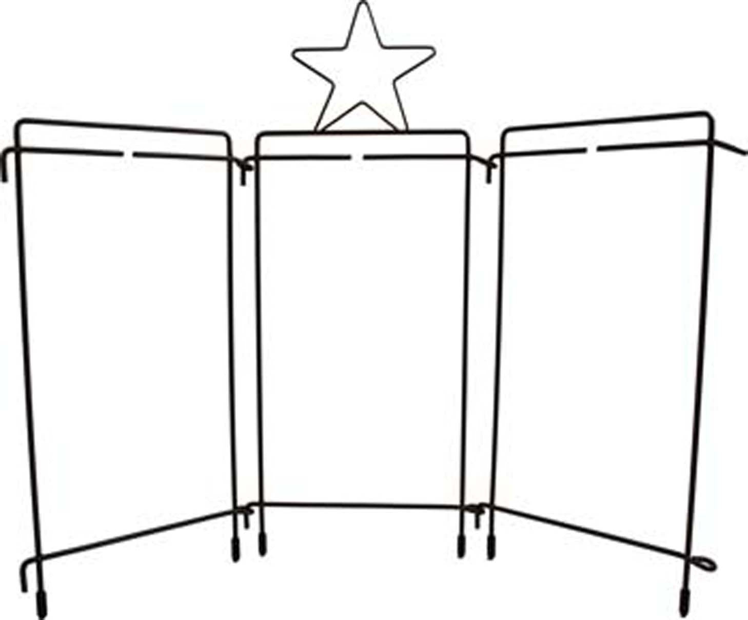 4in x 9in Tabletop With Star