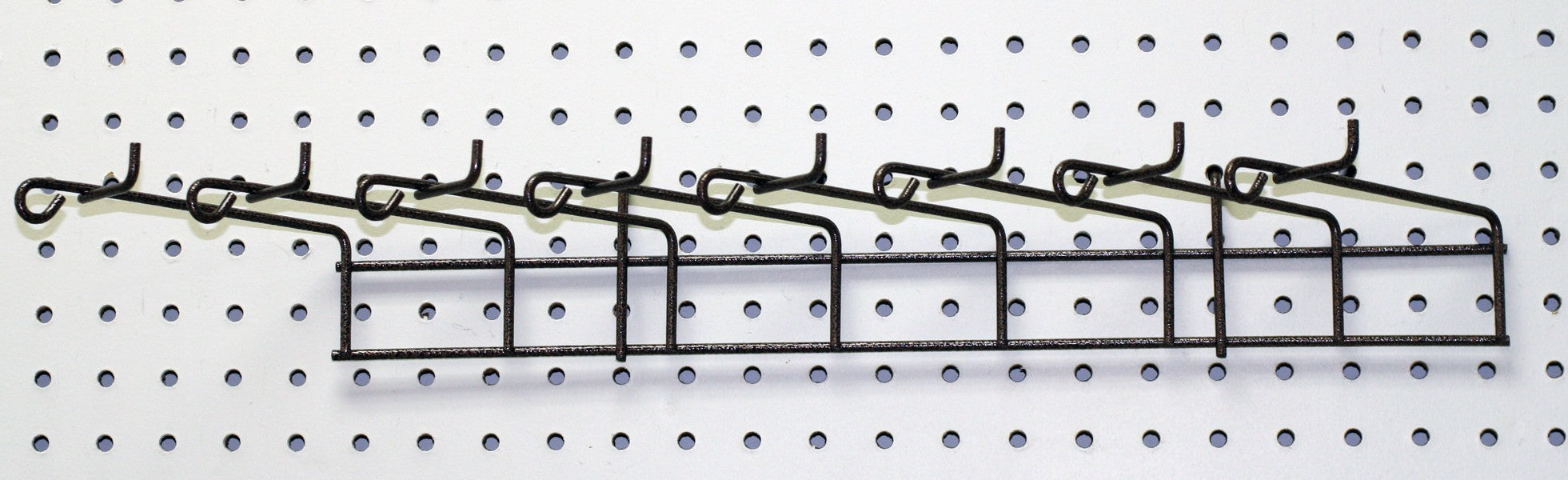 Pattern Display Rack 8 Hooks Angle Left