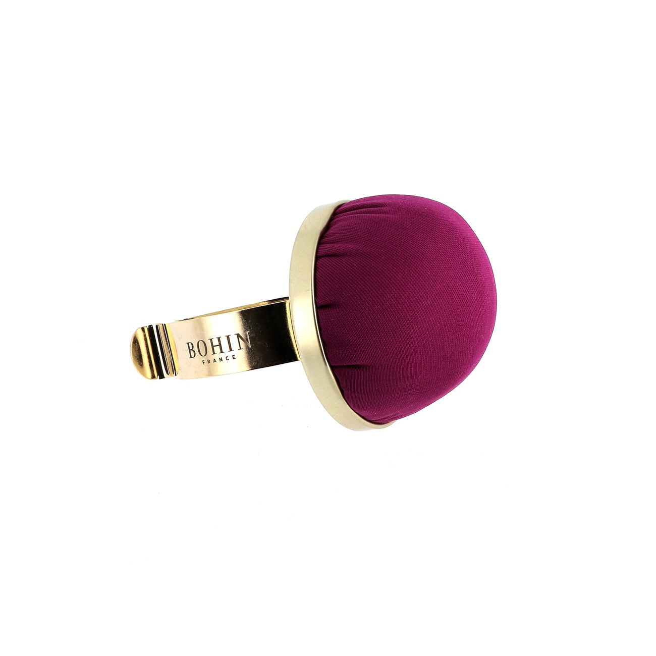 Pincushion With Gilted Bracelet Purple
