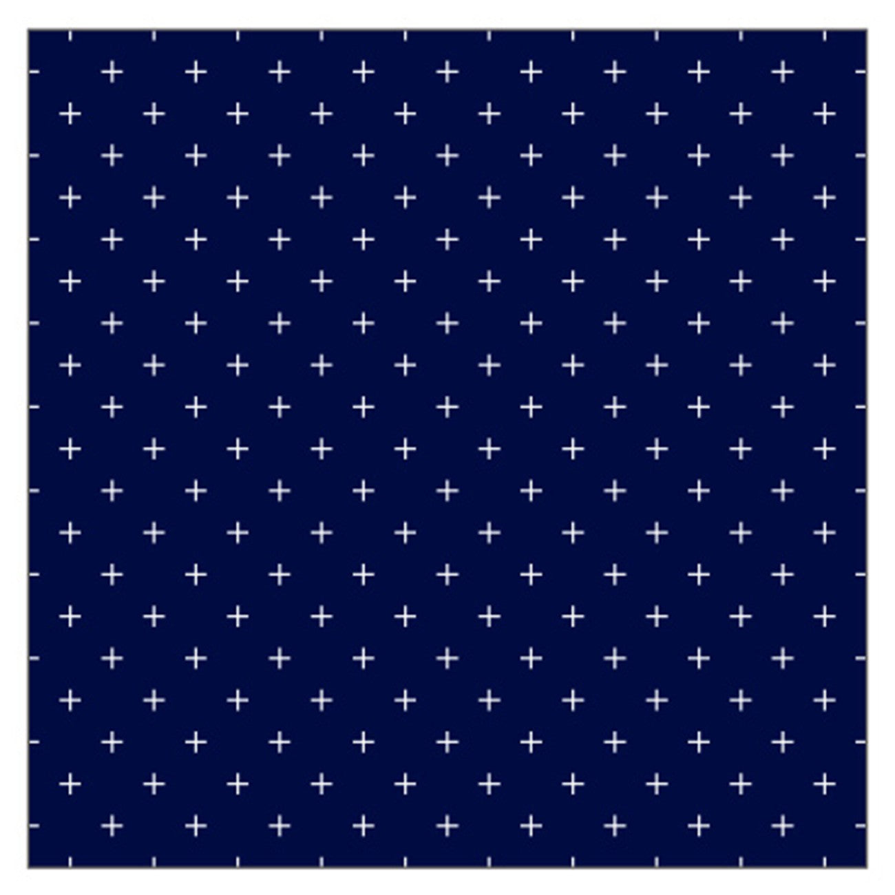 Cosmo Sashiko Cotton & Linen Precut Fabric - Kasuri - Navy