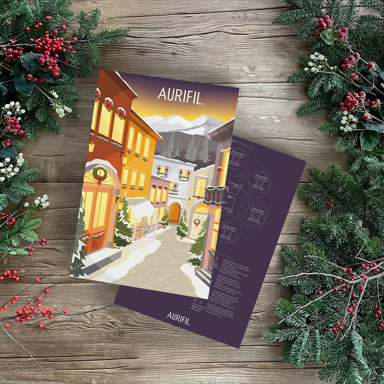 Aurifil Advent Calendar Thread Collection