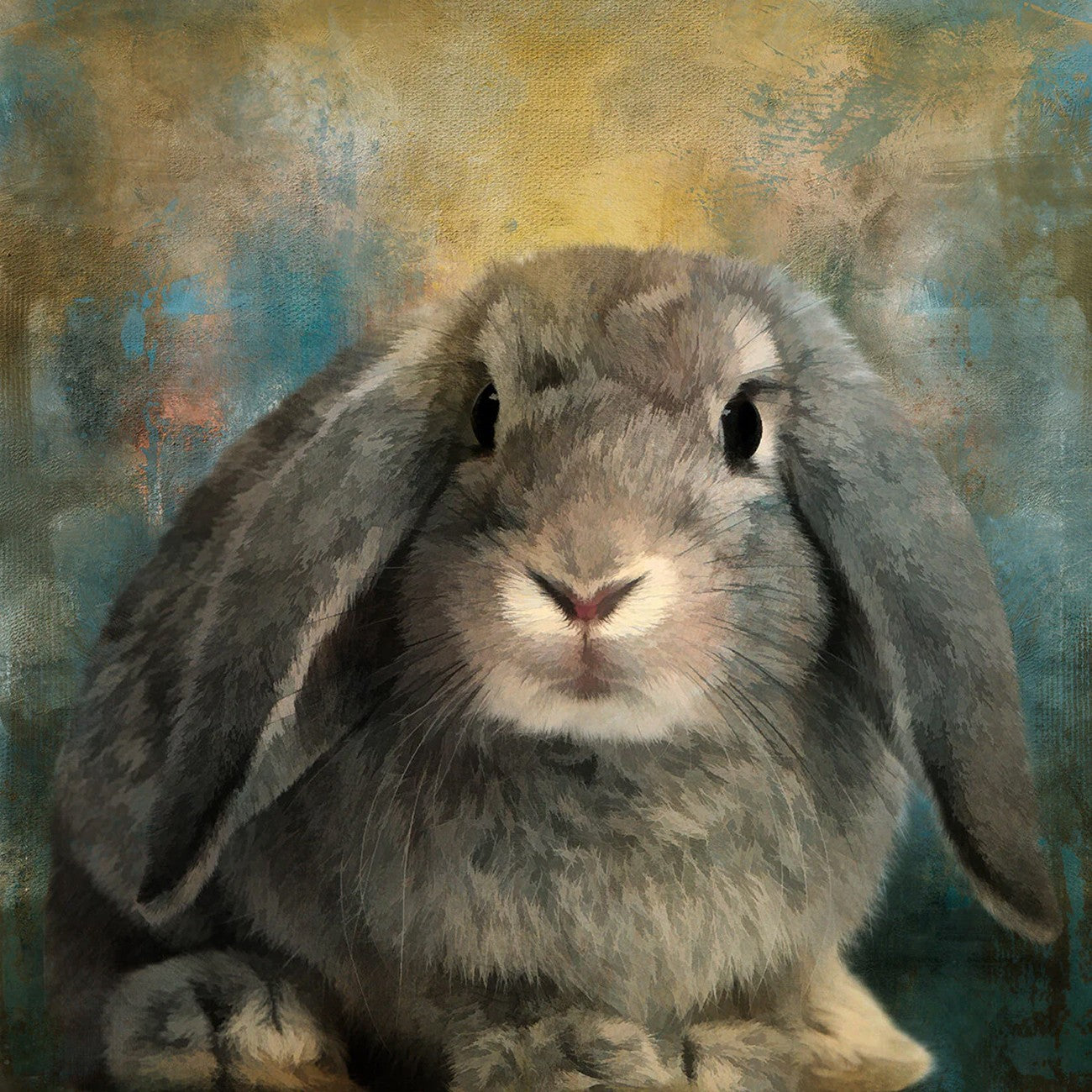 Flop Ear Bunny Panel 18in x 18in