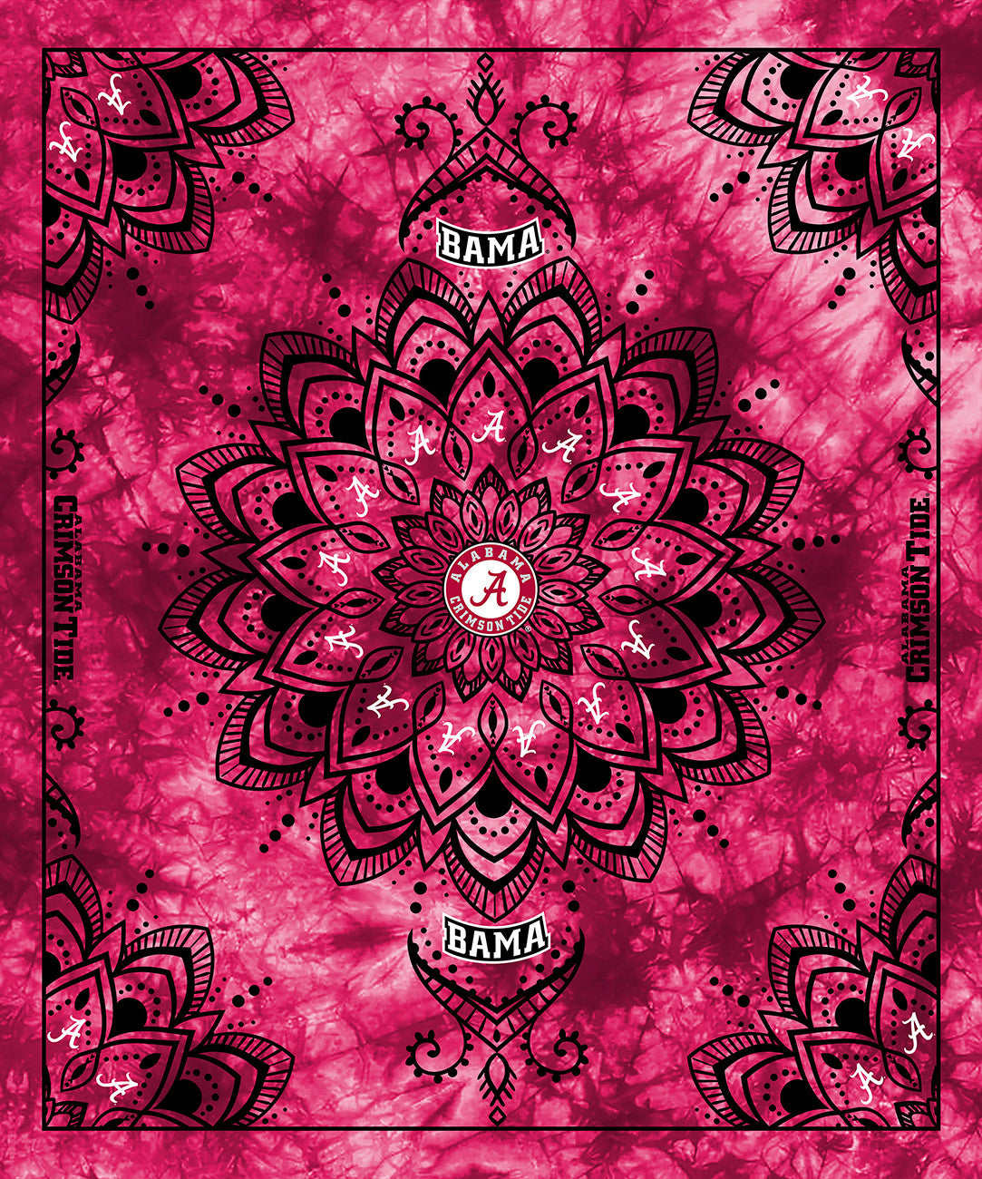 Alabama Collegiate Tapestry-48in x 56in