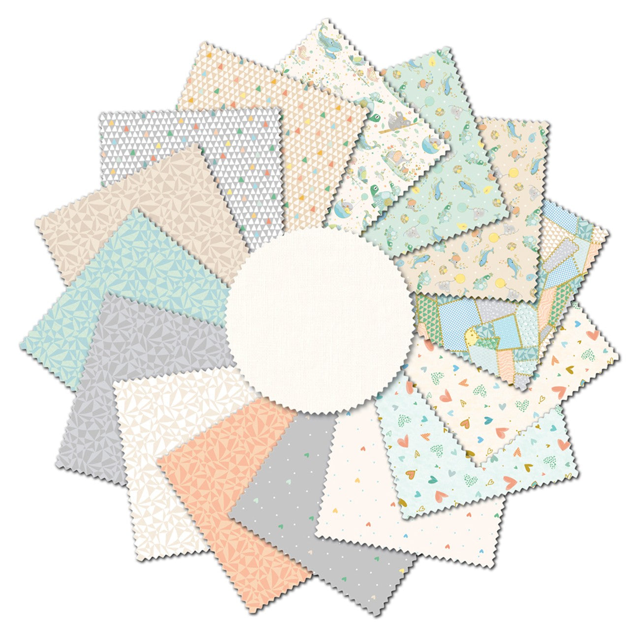 Fat Quarter A Mother's Love, 16pcs/bundle