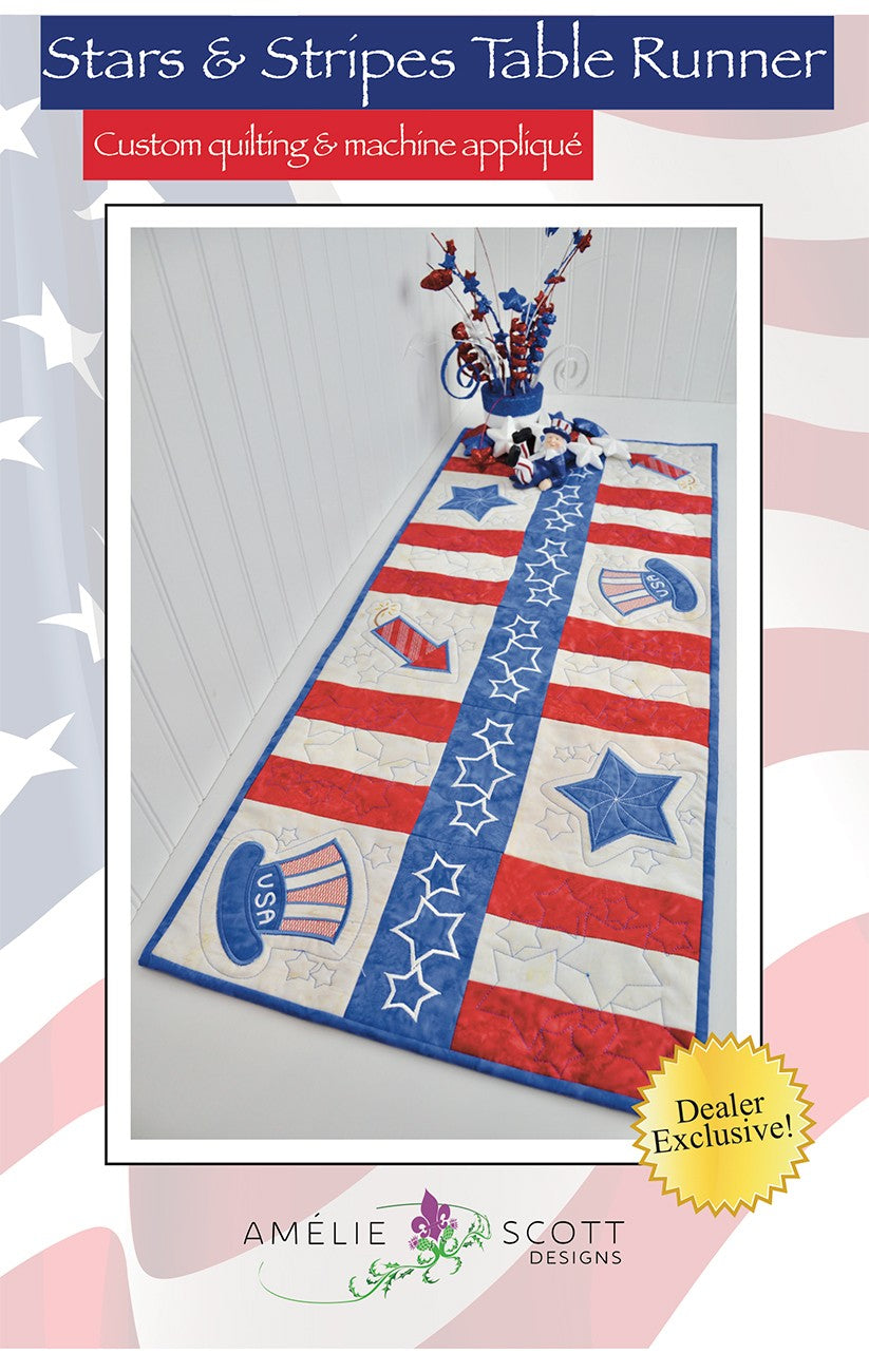 Stars and Stripes Table Runner