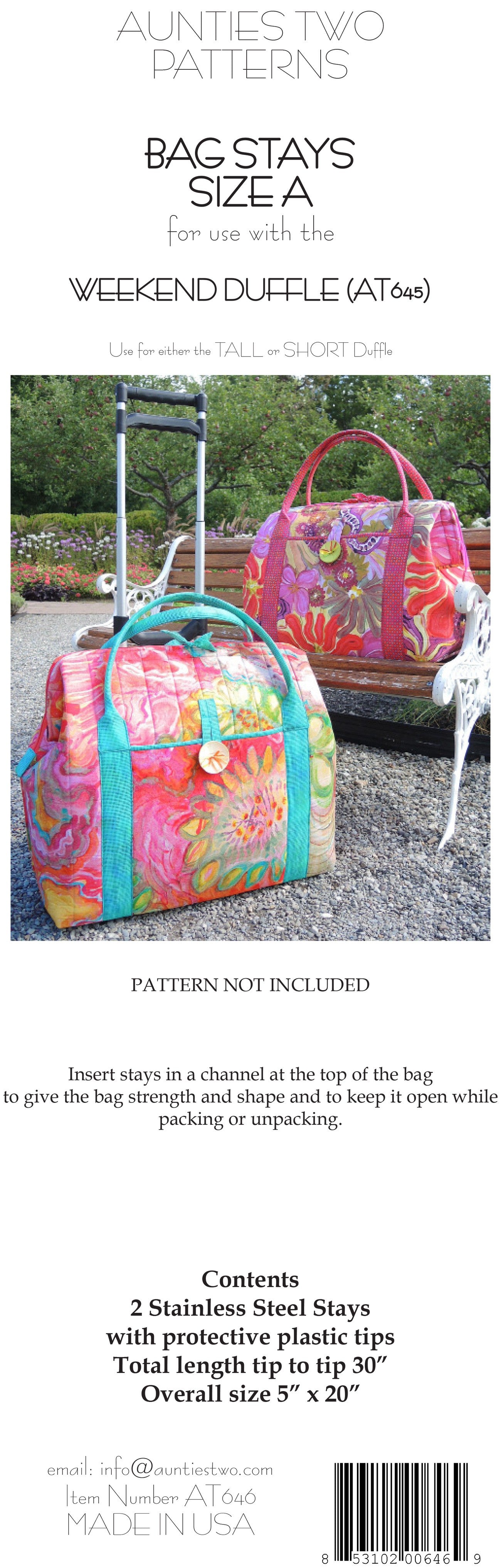 Bag Stays Size A 30in
