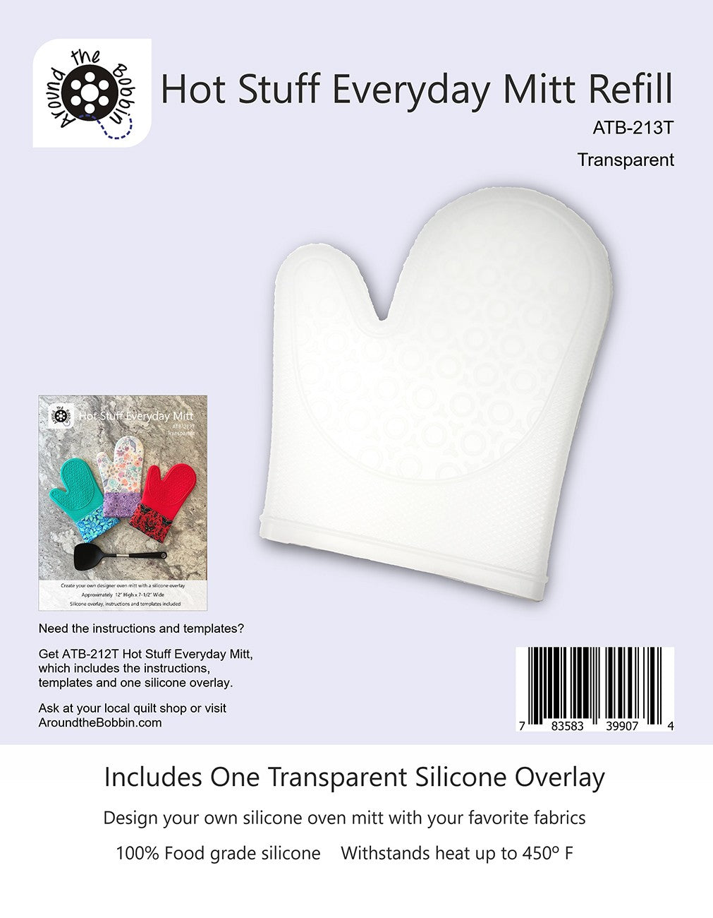 Hot Stuff Mitt Refill Transparent