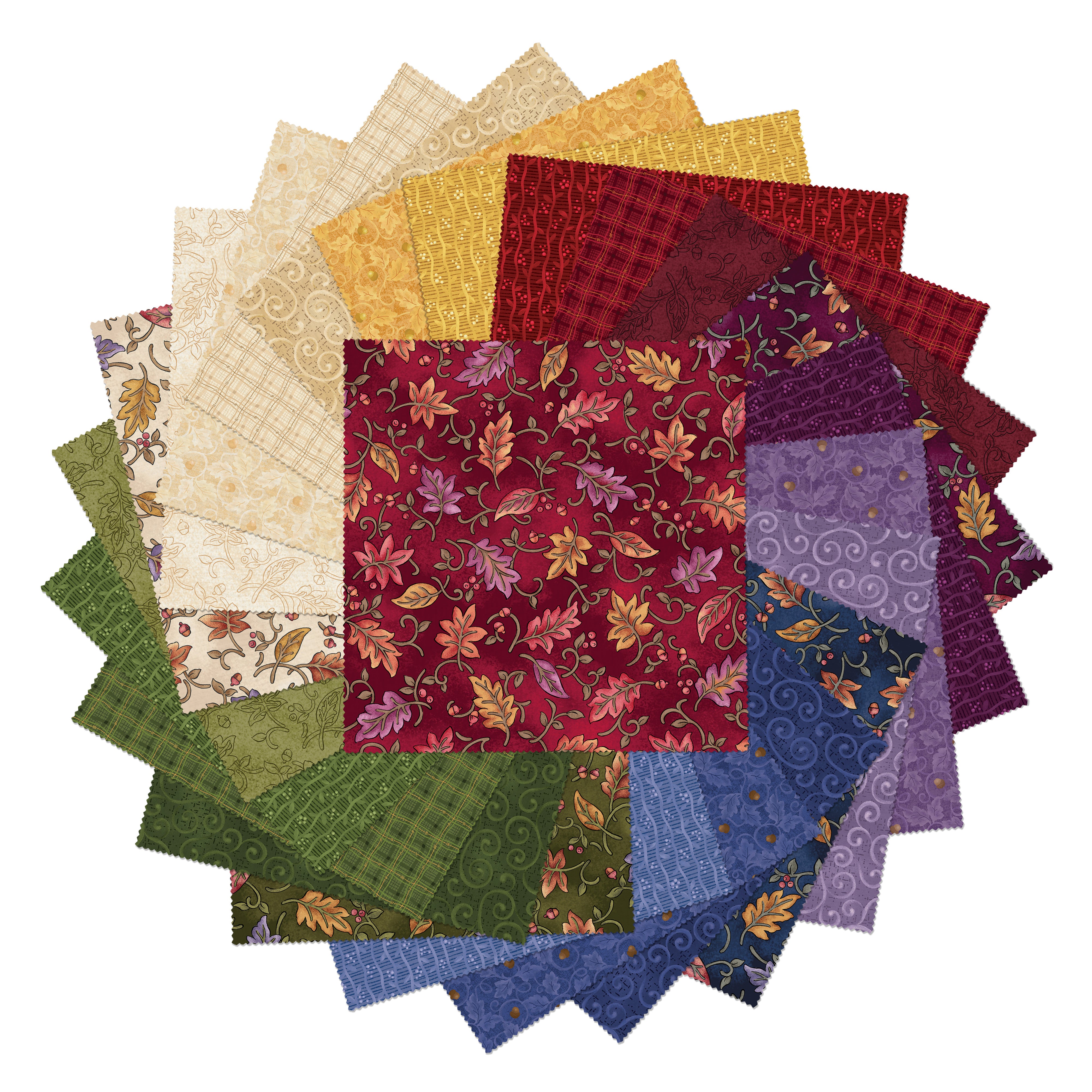 Autumn Breeze 10in Squares, 42pcs/bundle