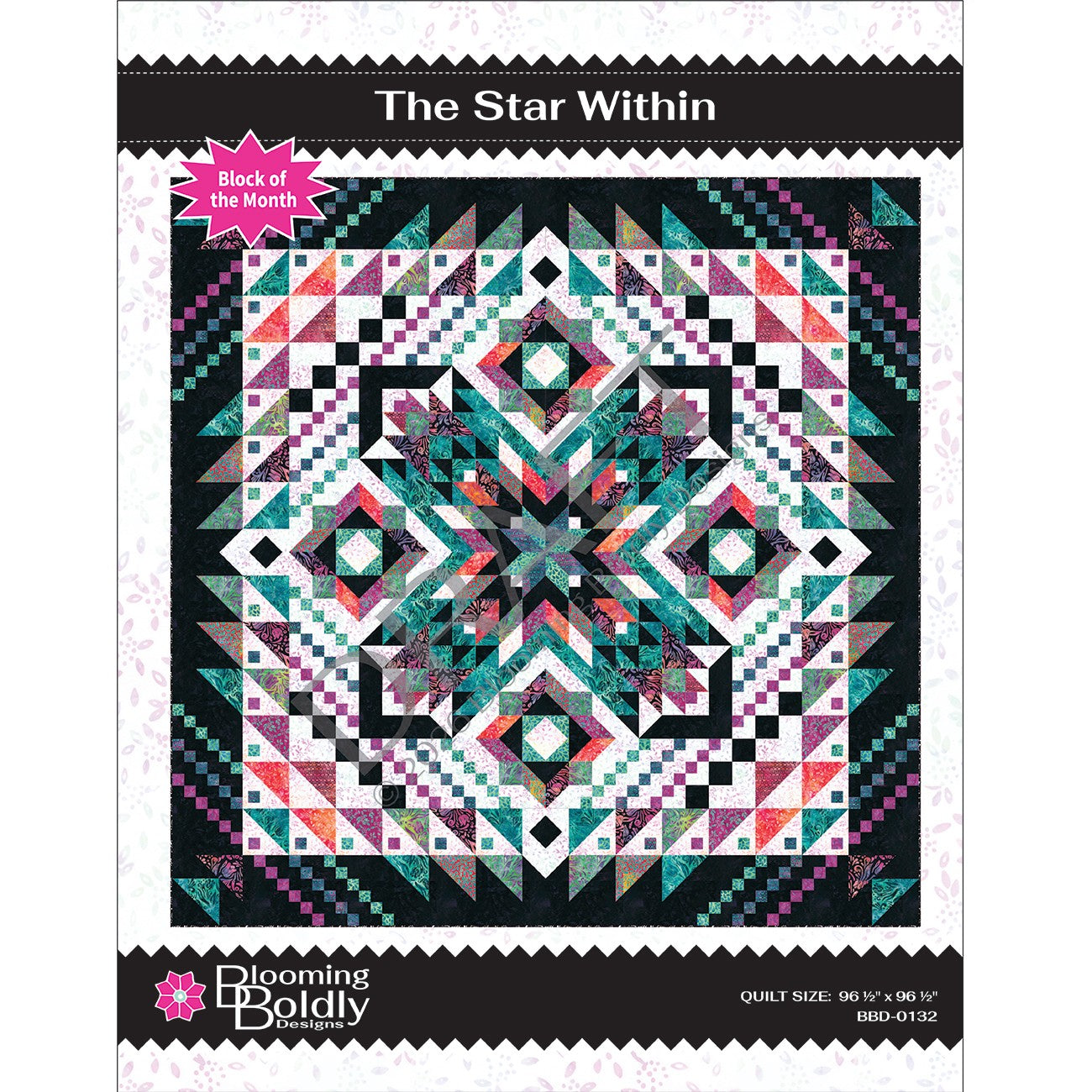 The Star Within Block of the Month Quilt Pattern