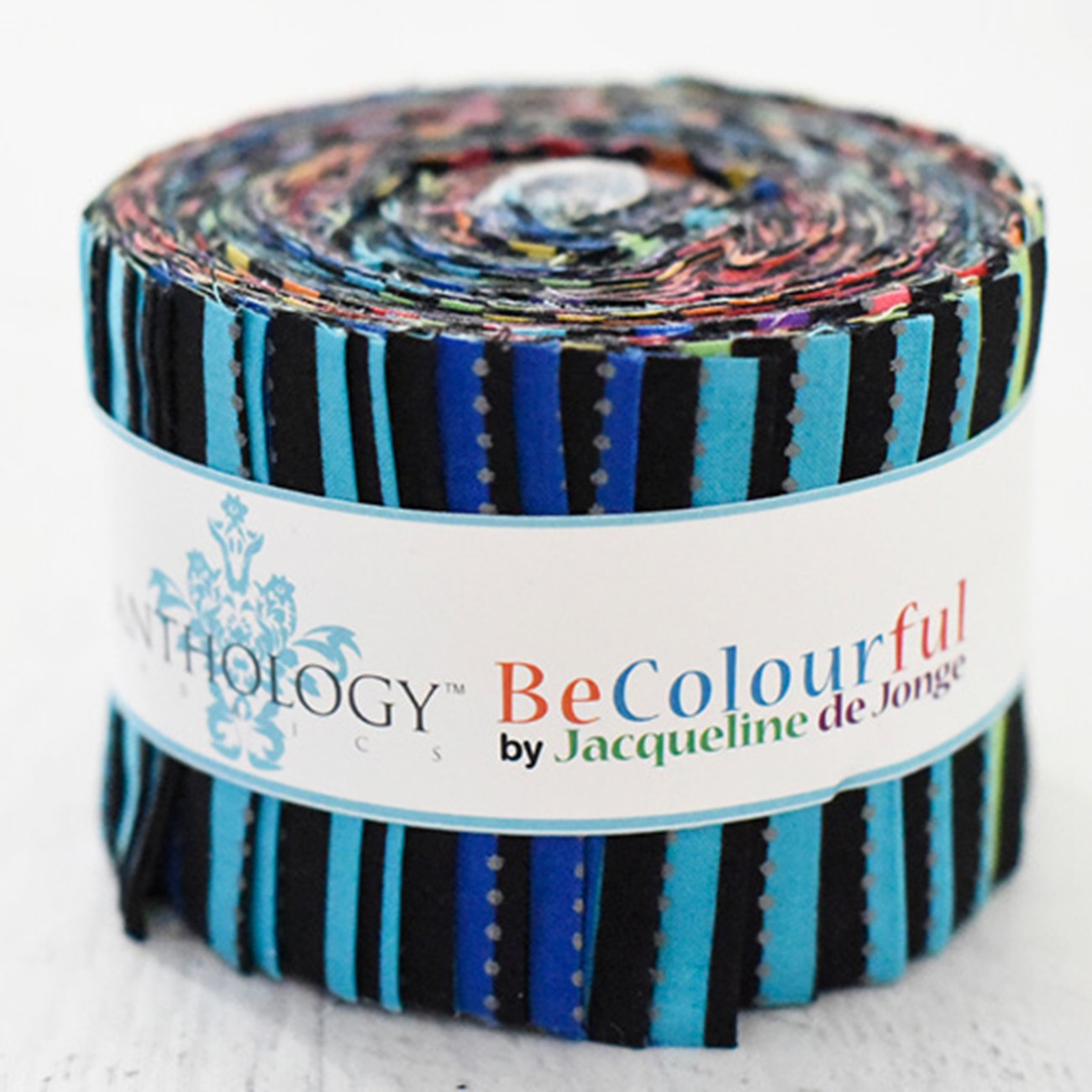 2.5in Strips, Rainbow at Night (Straight) BeColourful, 26pcs/bundle