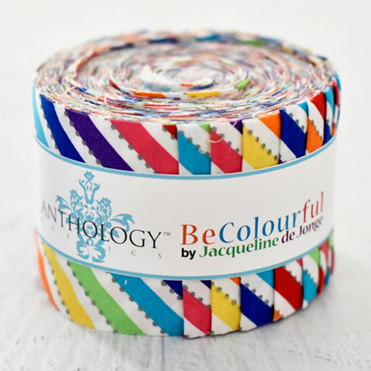 2.5in Strips, Candycane (Bias) BeColourful, 26pcs/bundle