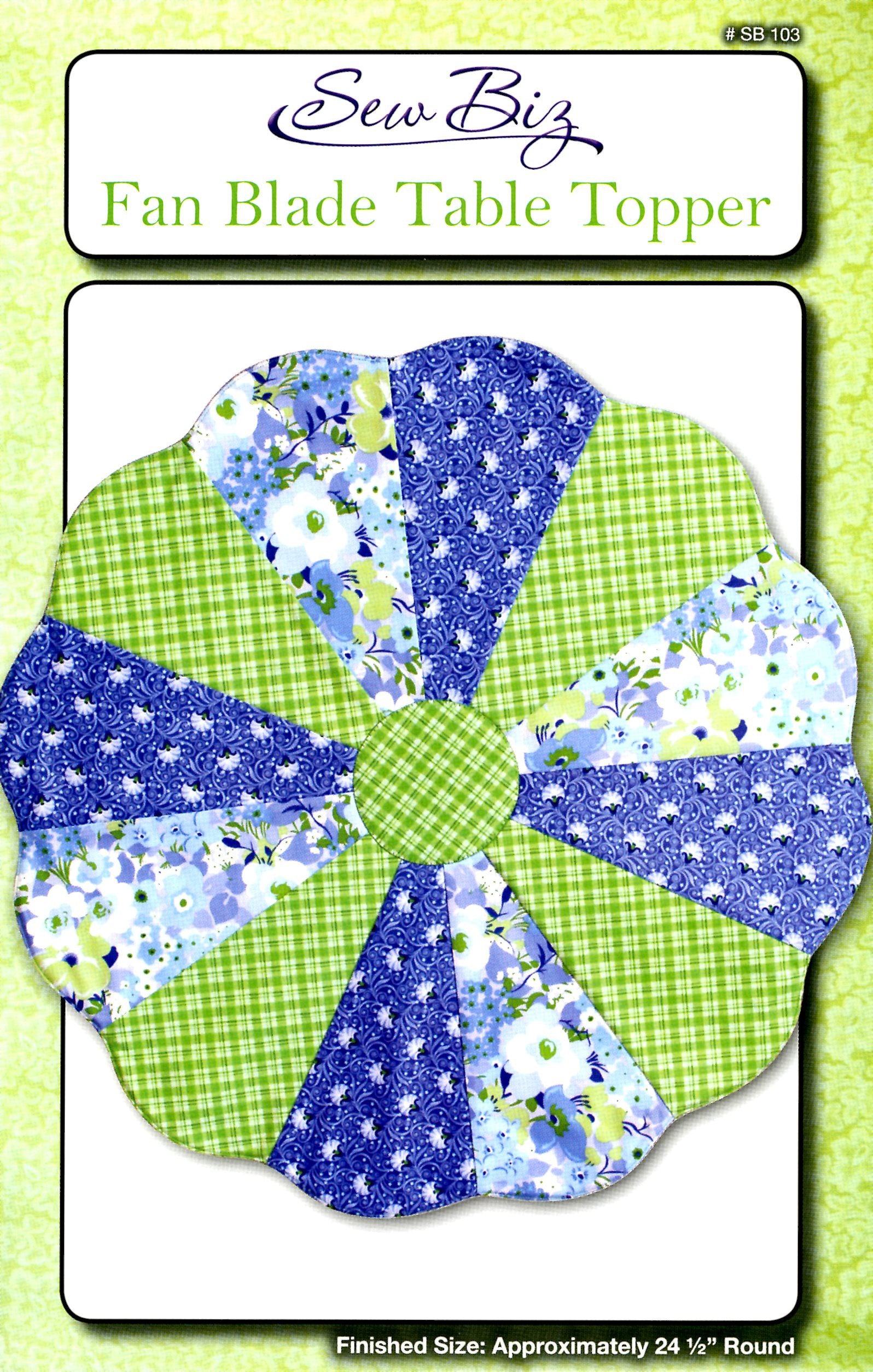 Fan Blade Table Topper