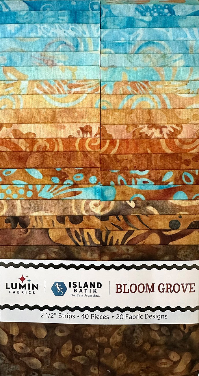 2.5in Strips Bloom Grove 40pcs