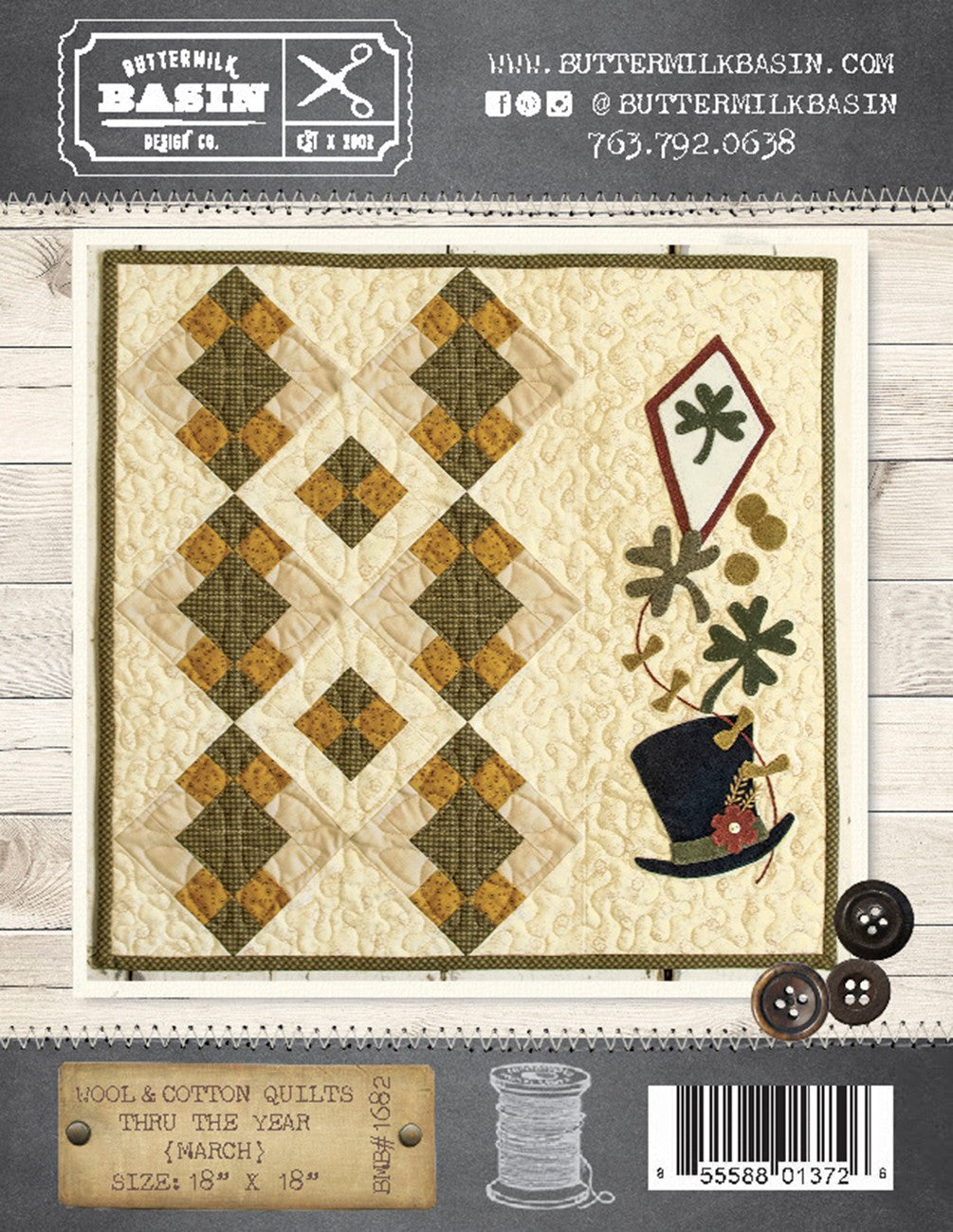 Wool & Cotton Quilts thru the Year March