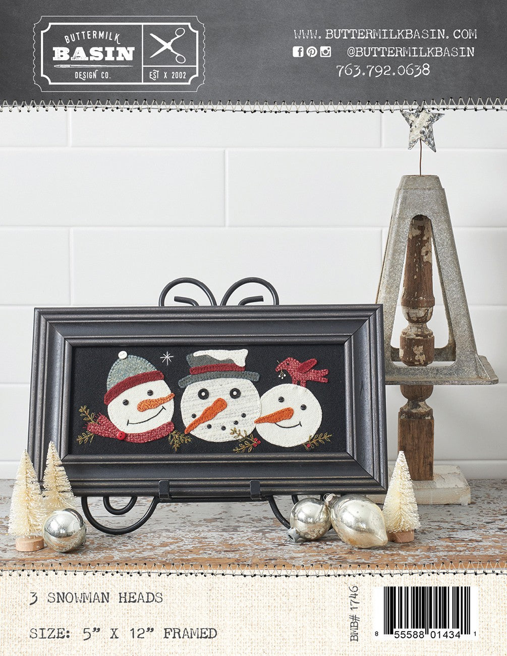 3 Snowman Heads