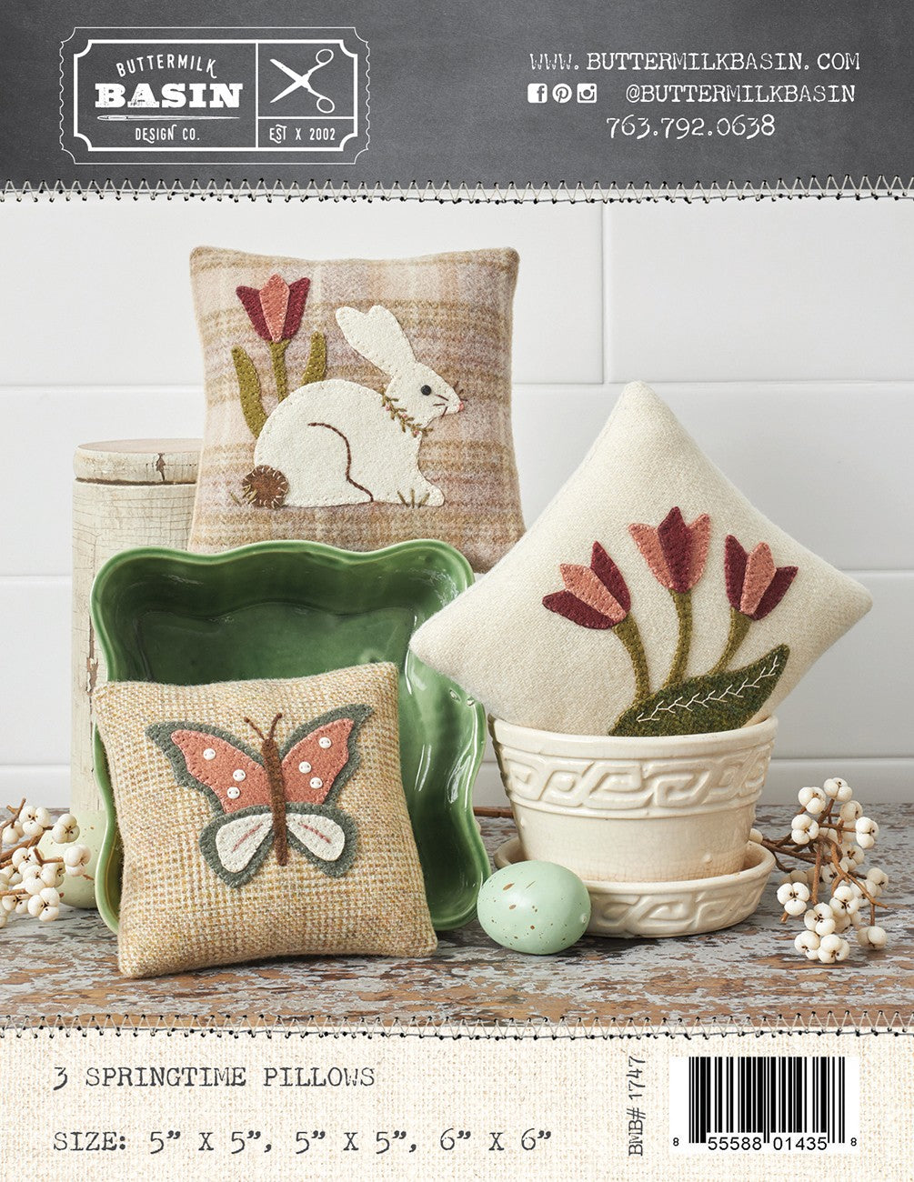 3 Springtime Pillows