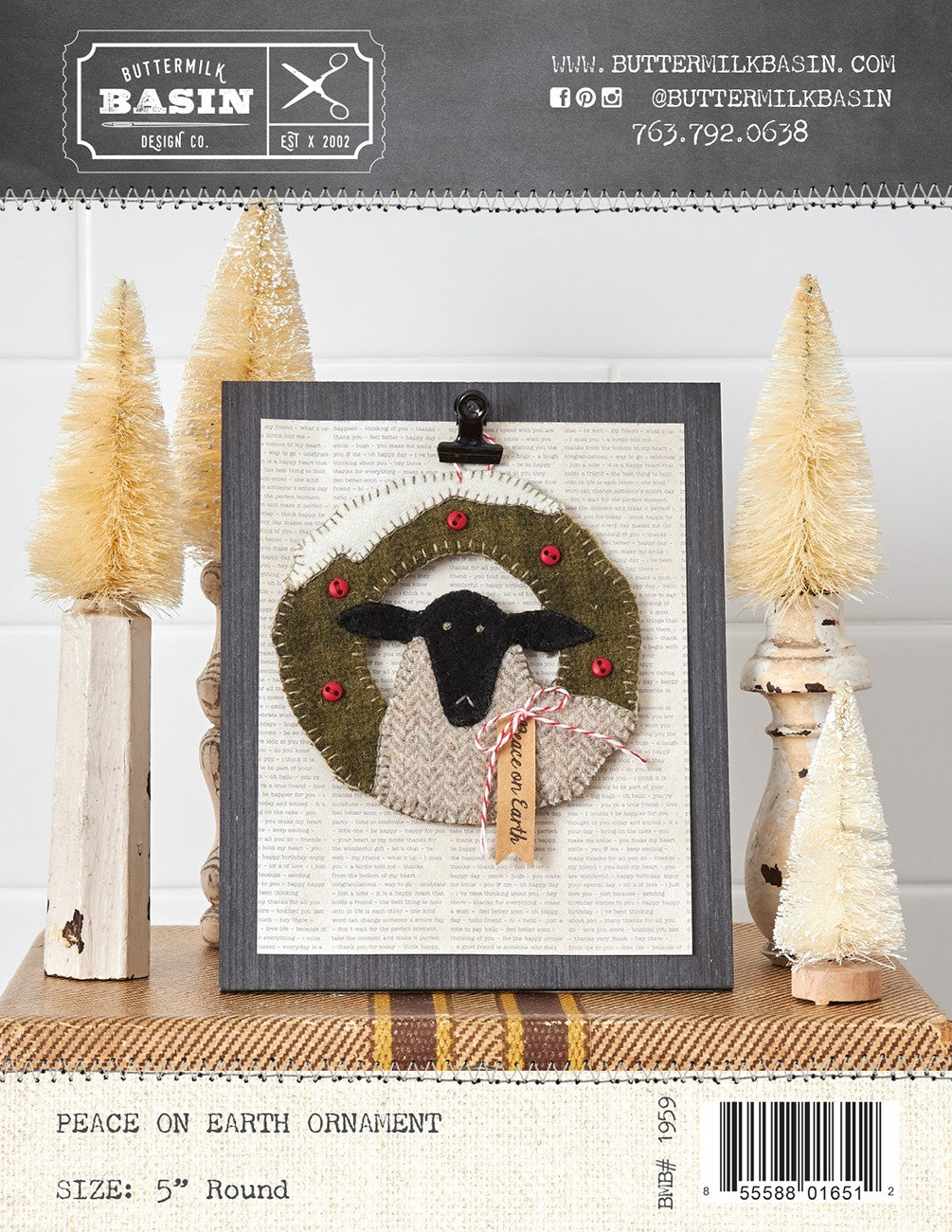 Peace on Earth Ornament